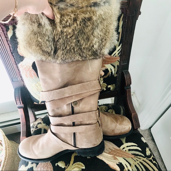 Fabianelli Fur Trim Boots - Picture 6 of 8